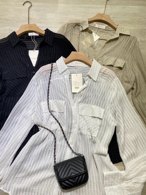 MATINEE Summer See-Through Casual Shirts